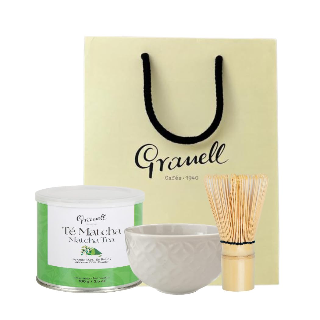 Granell Cafés 1940 Set de Té Matcha en Polvo