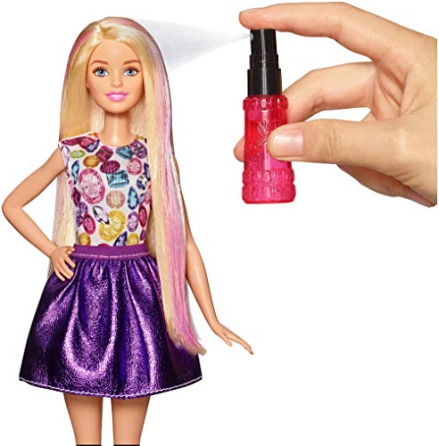 Muñeca Barbie D.I.Y. Crimps & Curls miniatura 2