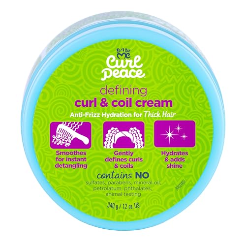 Just For Me Curl Peace Defining Curl & Coil Cream (Pack of 2)