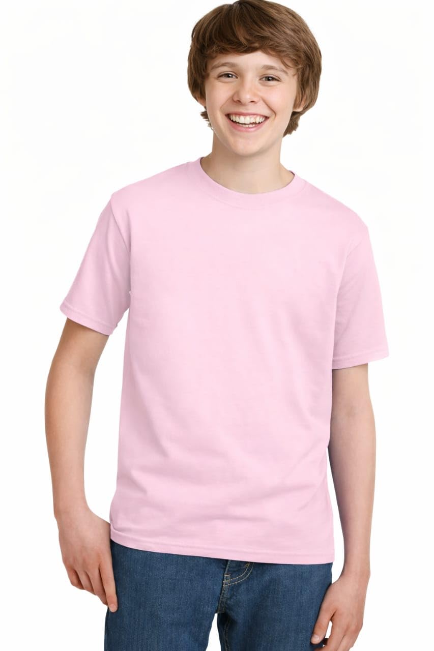 Kids Tshirt Boys Cotton Regular Fit Round Neck Comfortable T Shirt for Boys/Kids-image-36