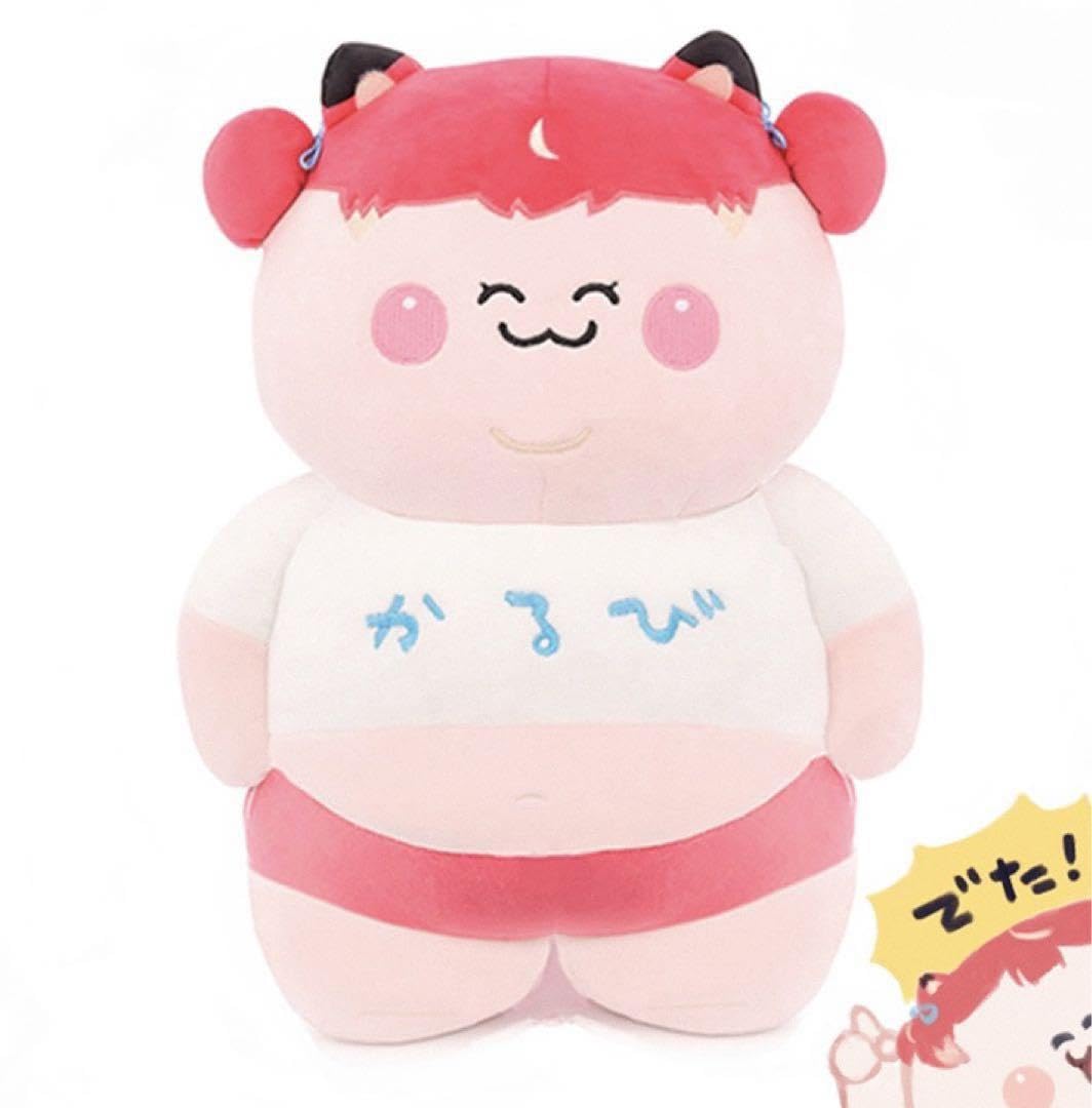 Amazon.co.jp: デブかるび ぬいぐるみ パリ 赤見かるび : おもちゃ
