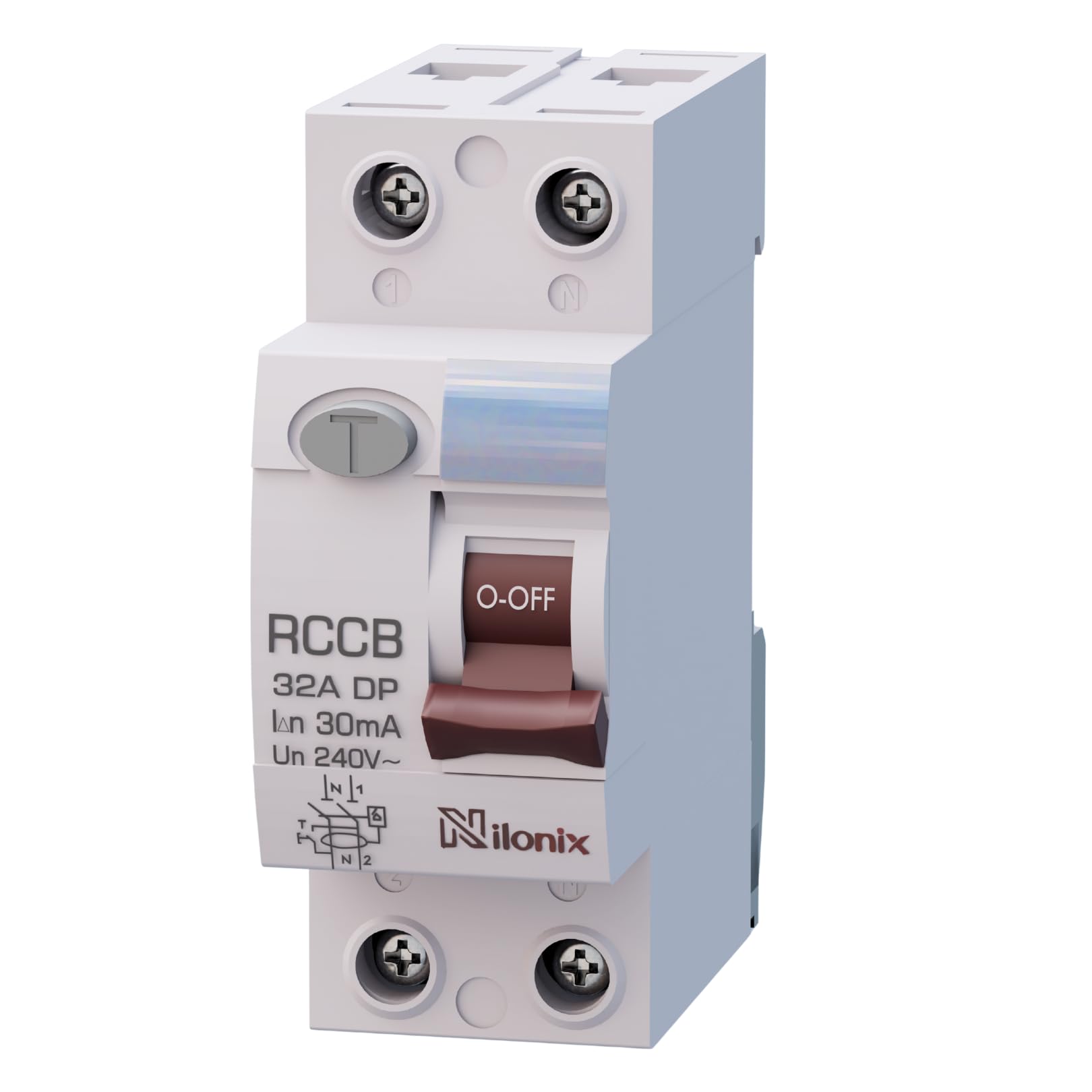 32 AMP PVC plastic 2 pole DP RCCB/ELCB 30MA single phase with ISI Marked-image-27