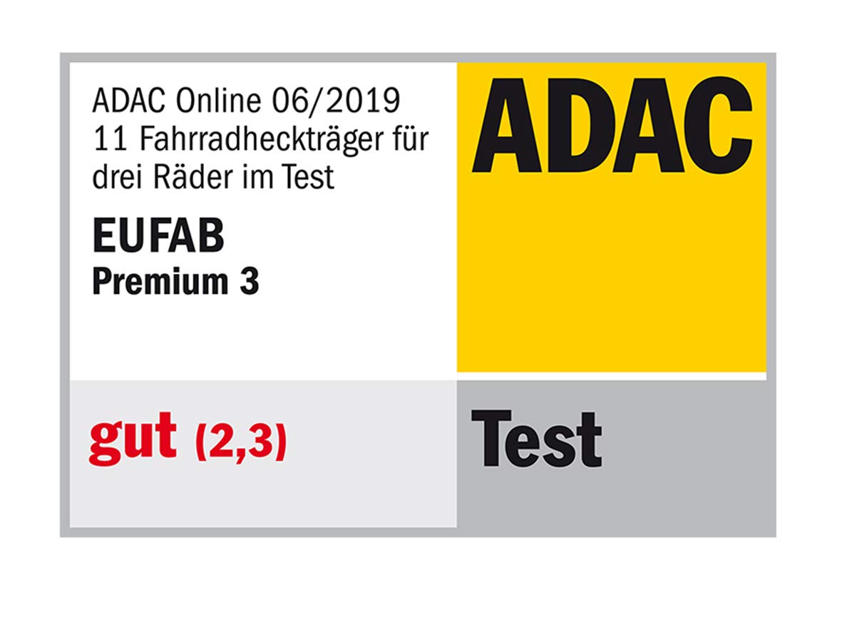 EUFAB 11522 Fahrradträger für die Anhängerkupplung Fahrradträger für die AHK Anhängevorrichtung