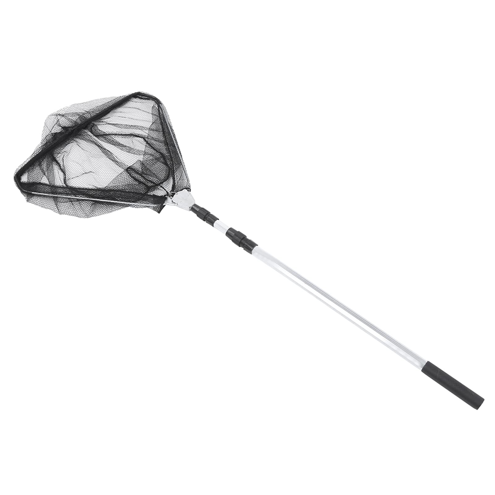 Guadino da pesca professionale telescopico con manico in lega di alluminio estensibile da 72 cm a 170 cm Design pieghevole leggero e durevole per pescatori d'acqua dolce e