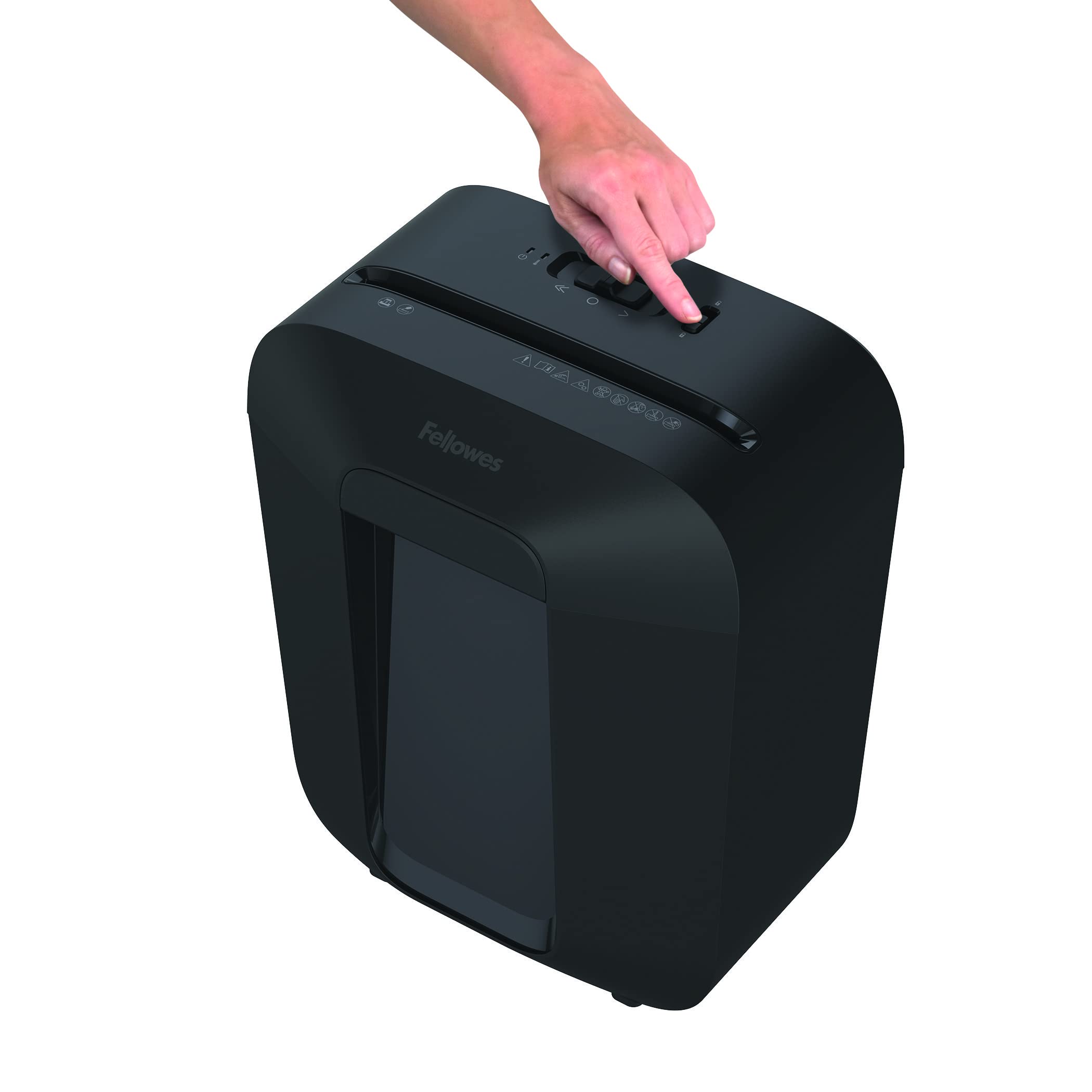 Fellowes Powershred Lx41 4300701 Niszczarka do Papieru, Czarny, ‎22 x 31 x 40,1 cm