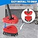 Small Full Bristle Scrub Brush ONLY for O-Cedar RinseClean 2-Tank System