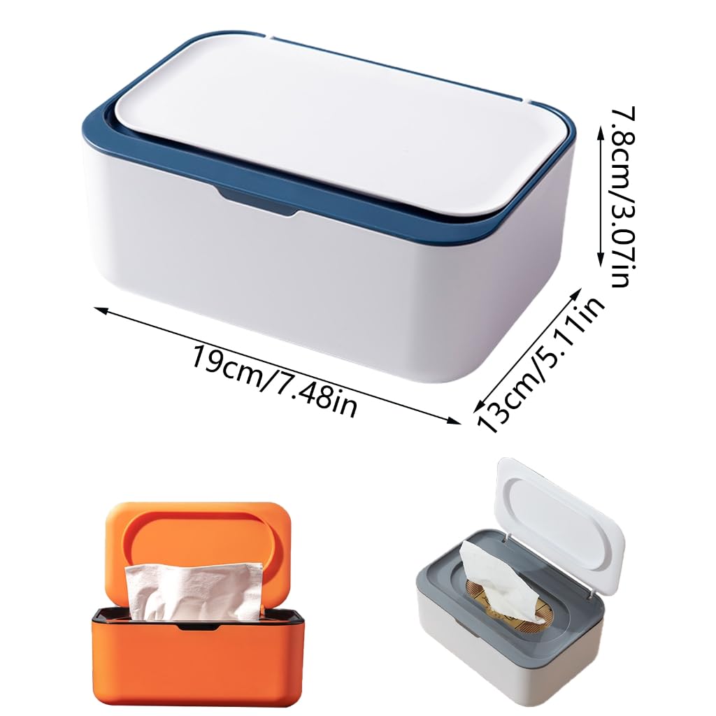 Soporte decorativo para pañuelos, conveniente servilletera, dispensador creativo de toallas de papel