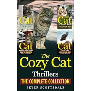 The Cozy Cat Thrillers Audiolibro Por Peter Scottsdale arte de portada