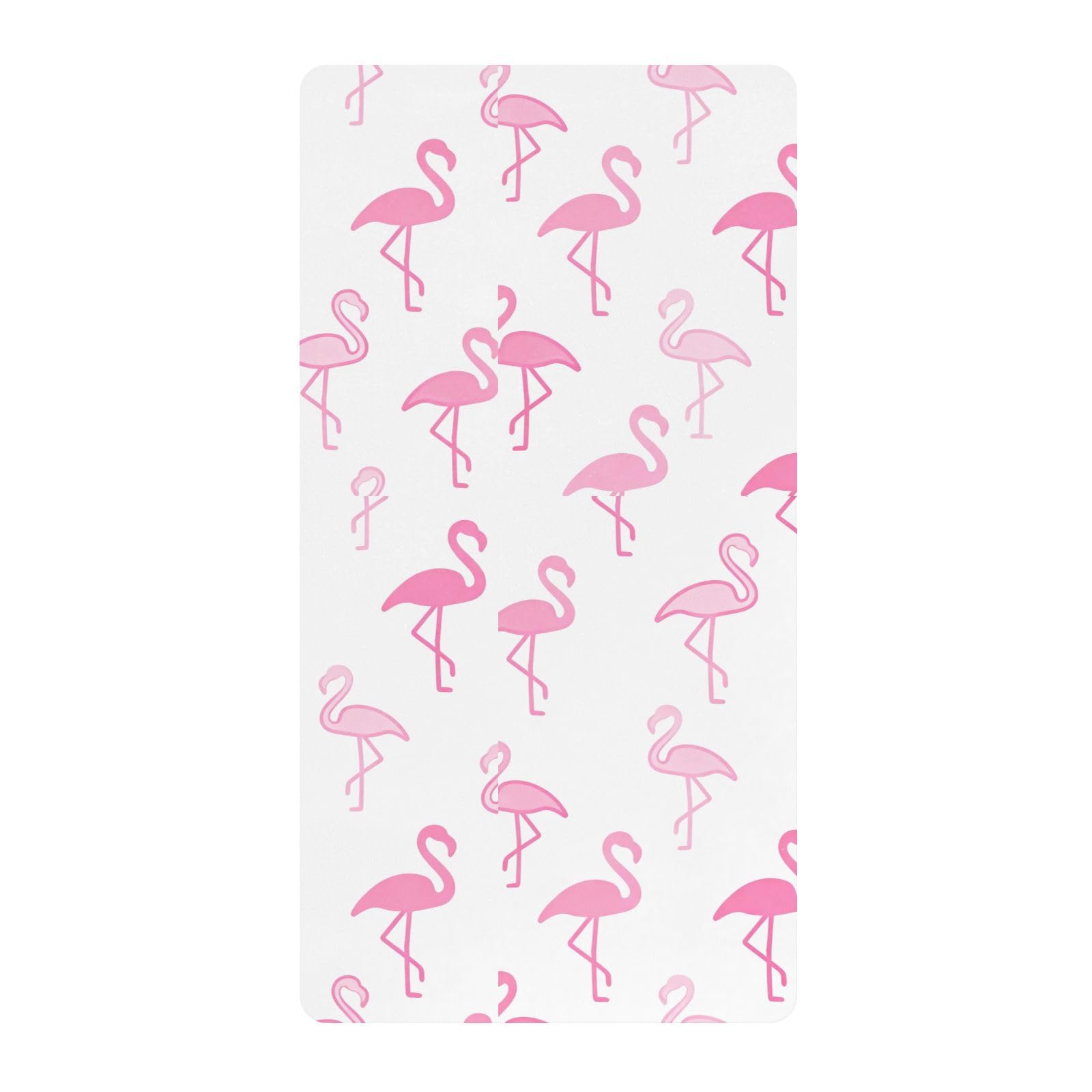 Flamingi pościel do łóżeczka dziecięcego bawełna Playard prześcieradło ultramiękka poszewka na pościel dla malucha do dekoracji pokoju dziecięcego 1 opakowanie