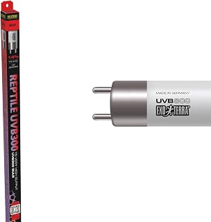 Exo Terra Reptile UVB Pro 300 8W, T5 Hochleistungs-UVB-Lampe für Wüstenreptilien, 14% UVB für Vitamin D3 Synthese, Sunergy Phosphor Mischung, 30 cm T5 Röhre, UVA & UVB Beleuchtung