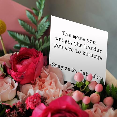 Cartes de vœux citation humour 15x15cm lot de 12 3dRose Gc_303635_2