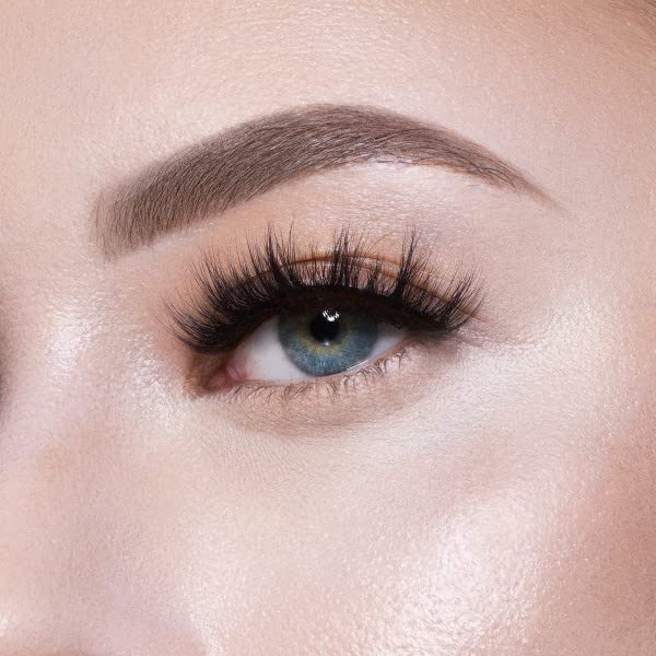 Miniatura 6 de Juvia's Place Nubian Lashes Biba - Extensión de pestañas para uso diurno o nocturno, pestañas de visón veganas, pestañas esponjosas sin crueldad,