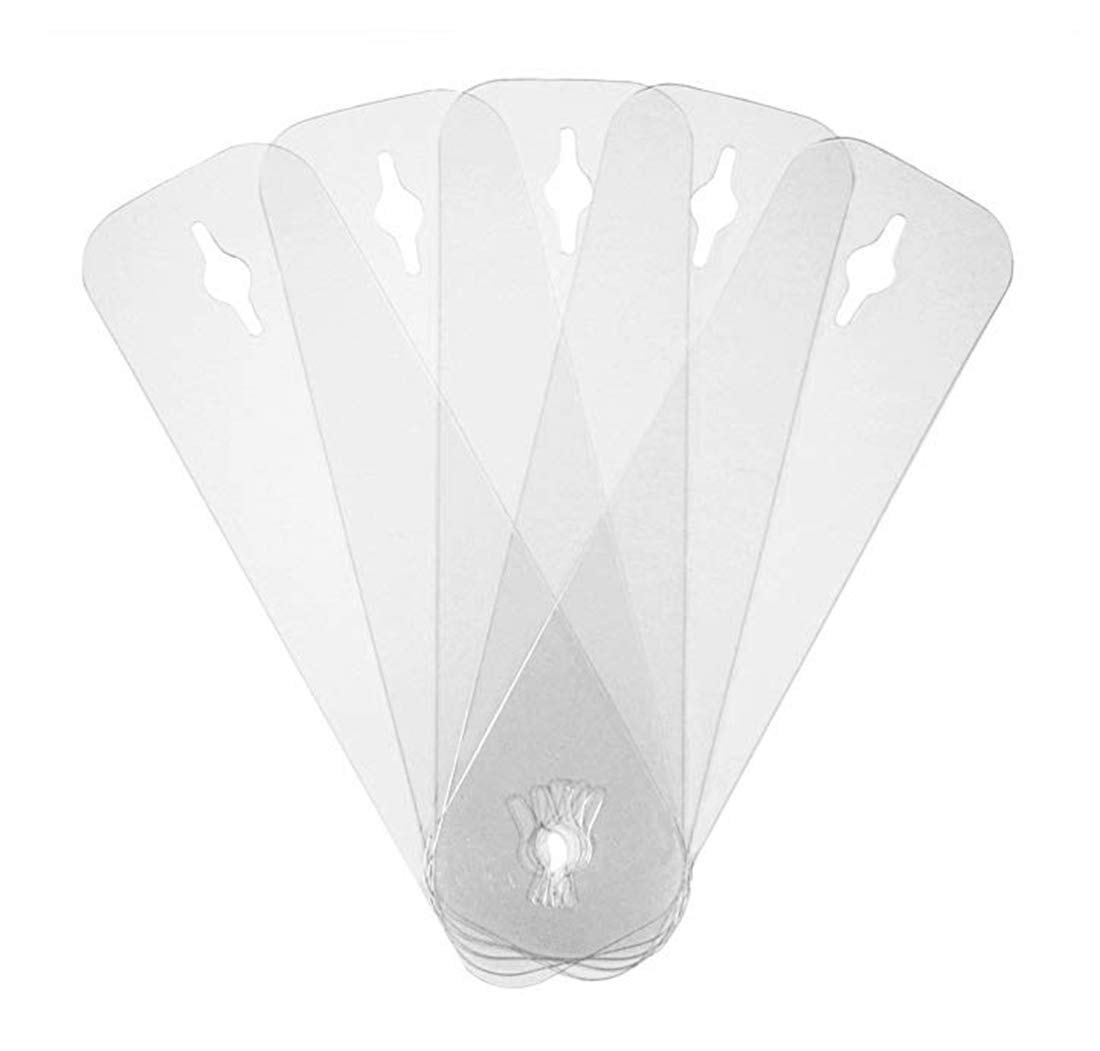 CAREOR5 Pack Invisible Tie Stays - Tie Keeper Invisible Tie Stays Tie Clip Alternative to Tie Tacks and Tie Bars