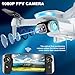 Oddire Drone with Camera - Drones for Adults with 2 Batteries, Carrying Case, 1080P HD Foldable Drone with Stable Hover, Trajectory Flight, Gravity Control, One Key Take Off/Land, 3D Flip, Toys