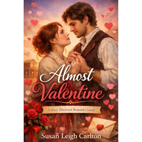 Almost Valentine Audiolibro Por Susan Leigh Carlton arte de portada