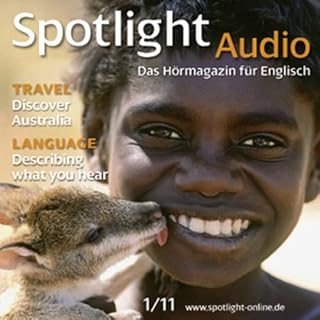 Page de couverture de Spotlight Audio - Discover Australia. 1/2011