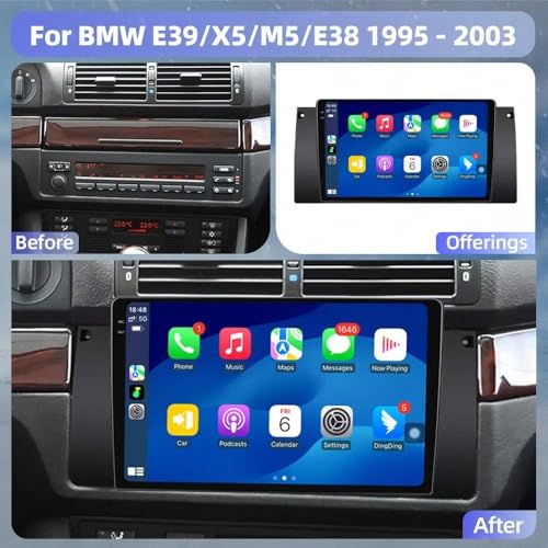 Pantalla Carplay Coche BMW E90 E91 E92 E93 3 Series con GPS 4 Nuclear 2