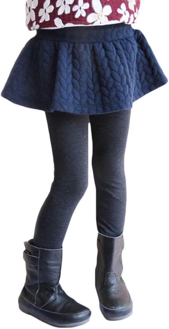 Amazon Dulkiss ドゥルキス スカッツ 女の子 スカート レギンス付き 裏起毛 韓国子供服 可愛い 2色 春 秋 冬 100cm 110cm 1cm 130cm 140cm スカート 通販
