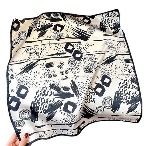 Foulard en soie naturelle pour femme : carré en pure soie de mûrier chic