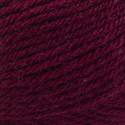 Image of Lion Brand Yarn Wool-Ease Yarn, Worsted-Weight Yarn for Knitting and Crocheting, 3 Pack, Tawny Port