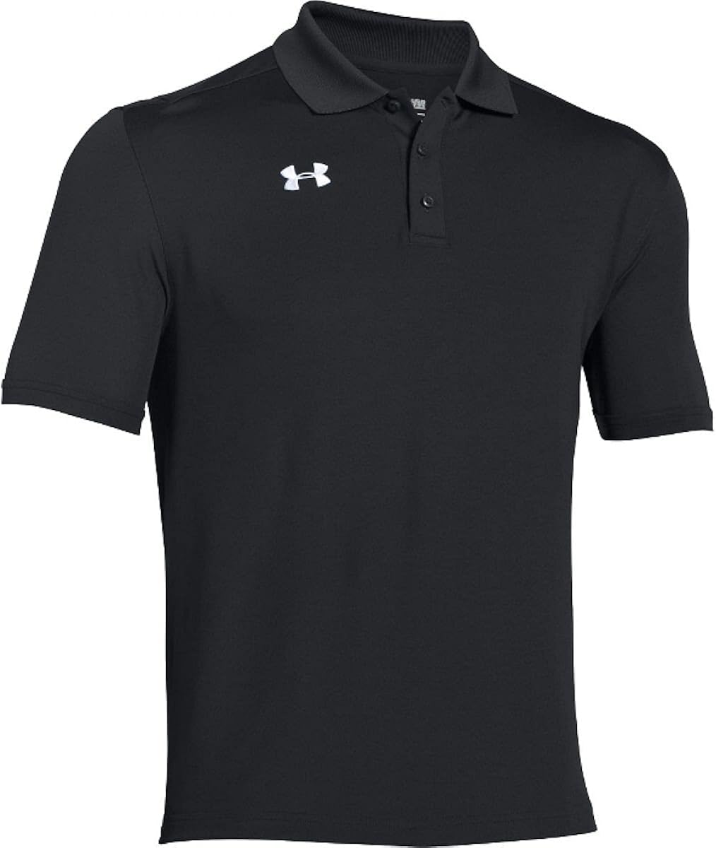 Under Armour Men's Team Armour Polo Black Small
