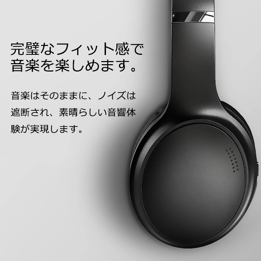 Bluetooth ヘッドホン ワイヤレスヘッドホン ANC アクティブノイズキャンセリング 60時間使用 オーバーイヤーヘッドホン 僅か180g 軽量設計 密閉型 HIFI音質 音漏れ防止 マイク内蔵 折りたたみ 有線 無線 両用 通話 音楽 動画 語学勉強 ゲーミング 人気 ギフト誕生日 プレゼント Bluetooth 5.3 ステレオ ヘッドフォン 男女兼用 日本語説明書 アイボリーホワイト