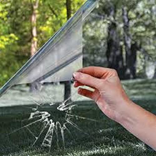 Güvenlik Cam Film Siyah Amerikan Çizilmez Orta Ton 50 cm x 10 metre