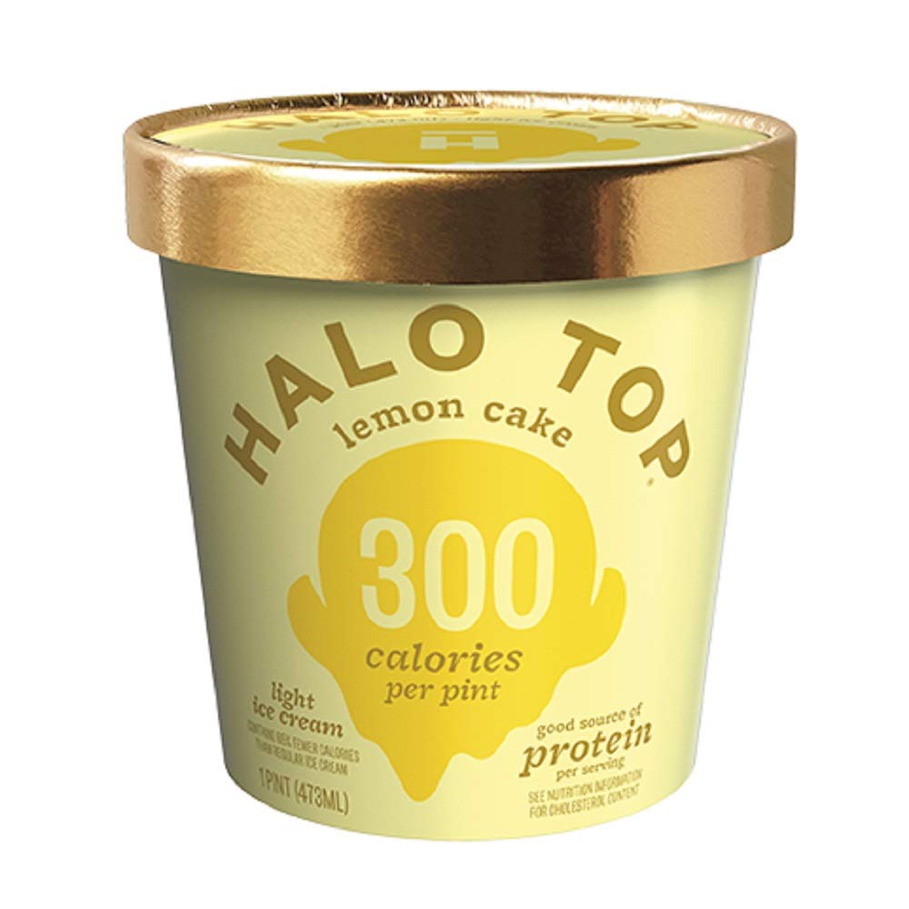 Buy Halo Top Creamery, Lemon Cake, 16 oz (Frozen) Online at desertcartUAE