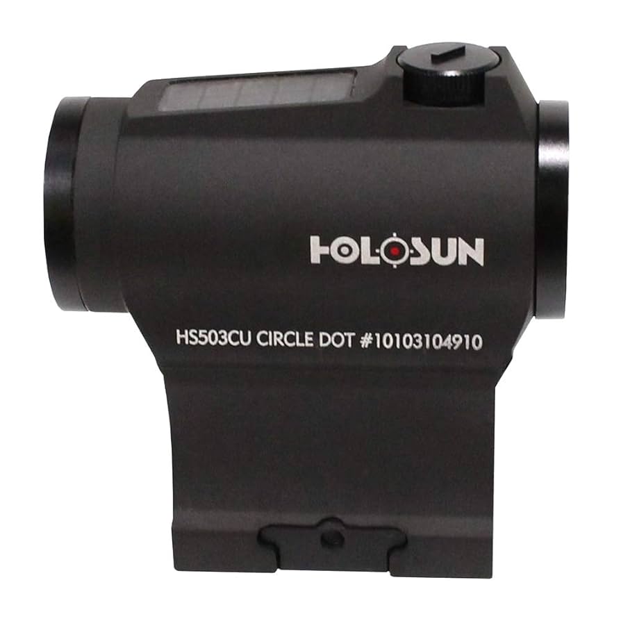 HOLOSUN HS503CU Paralow Red Dot Sight 1X, 2 MOA Dot & 65 MOA