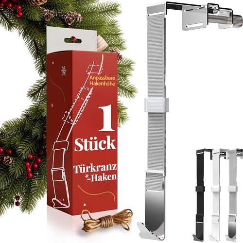 4smile Türkranz Haken - Türhaken Außentür und Innentüren,...