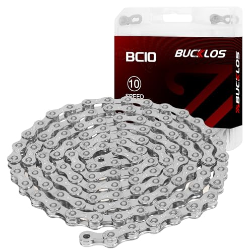 BUCKLOS 8/9/10/11/12 Speed Bike Chain, High Performance Lightweight Bicycle Chains for Road...