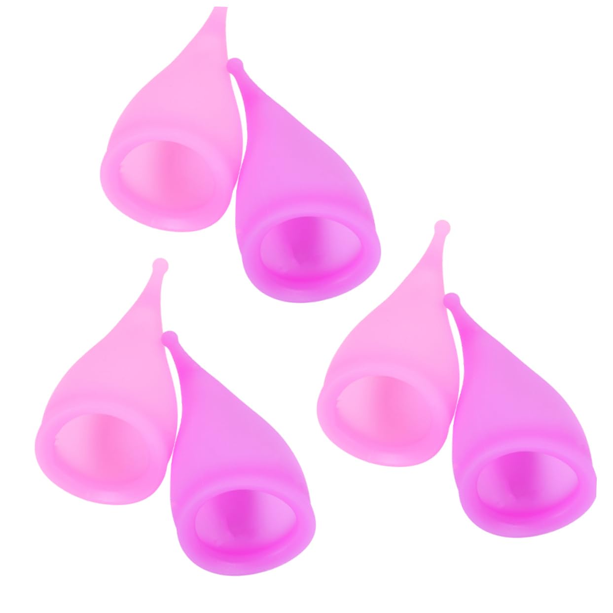 FOMIYES 18 Pollici per il periodo mestruale coppa femminile coppette mestruali viola vocich tazza del periodo di igiene mediche in silicone Gel di silice