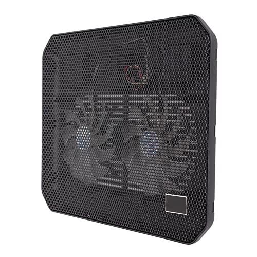 Base para laptop con ventiladores y puertos USB miniatura 7