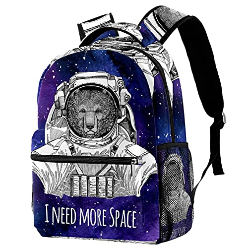 Sac à dos étanche Galaxy Violet avec compartiments spacieux pour ordinateur