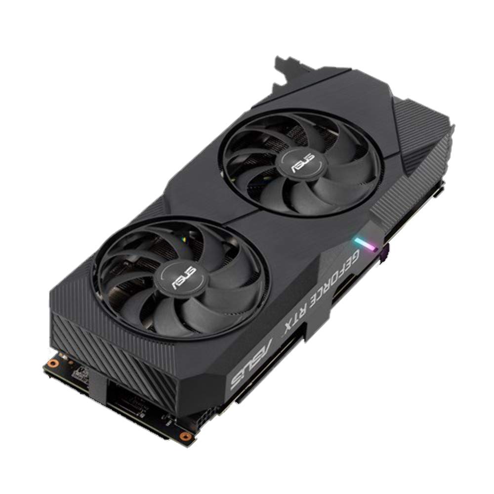 ASUS Nvidia GeForce RTX 2060S DUAL EVO OC 8G Super Gaming Grafikkarte (PCIe 3,0, 8GB DDR6 Speicher, HDMI, Displayport, USB Type-C, OC Edition)