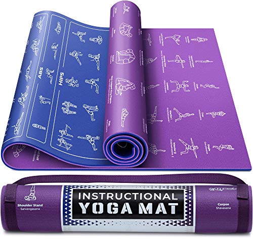 GRAND BASICS Instructional Yoga Mat
