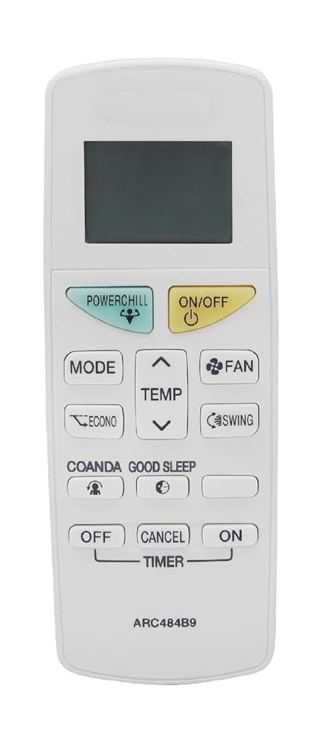 GMQ AC Remote Control Compatible/Replacement for Daikin AC Remote (Exactly Same Remote Will Only Work AC-132D ARC484B9 1 Year Warranty-image-14