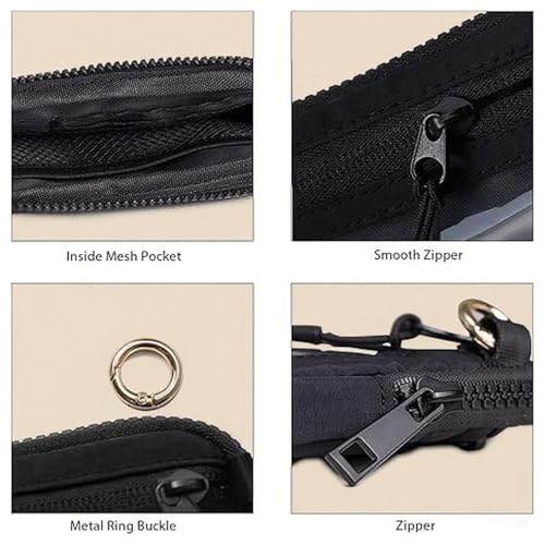 Commonlyto Wallet, Commonlyto the Wallet 2nd Gen, Wristlet Waterproof Nylon Wallets for Women Daily & Shopping (Blue)4