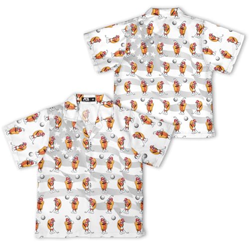 Funny 4th of July Hawaiian Shirts for Boys Girls Independence Day Youth Hawaiian Shirt Kid Short Sleeve Button Down Shirt2