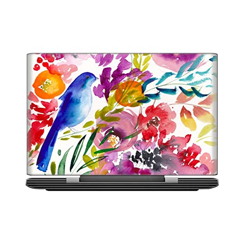 Skin HP Pavilion 15.6 vinyle autocollant Mai Autumn floral - 2