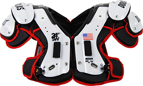 Douglas CP 24SW Flat Football Shoulder Pad - QB/WR/RB/DB