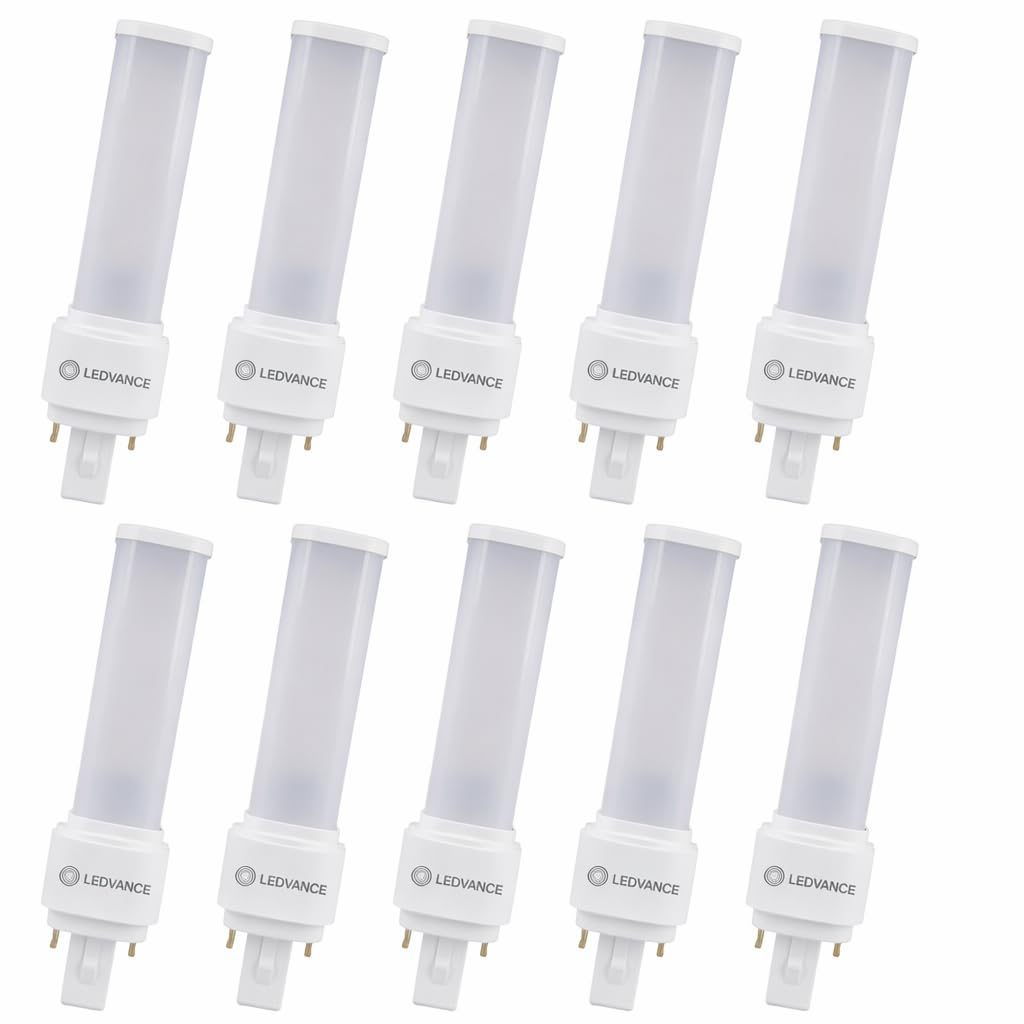 Ledvance DULUX D/E LED Lampe 7W (ersetzt 18W) 840 G24Q-2 4Pin | 10 Stück