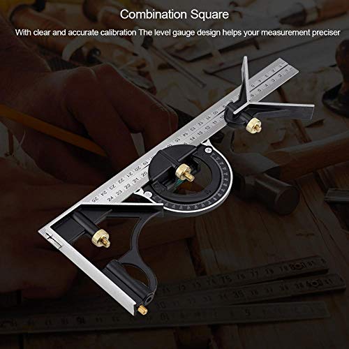 Trade Ruler Heavy Duty Stainless Steel Measuring Tool Professional Right Angle ...