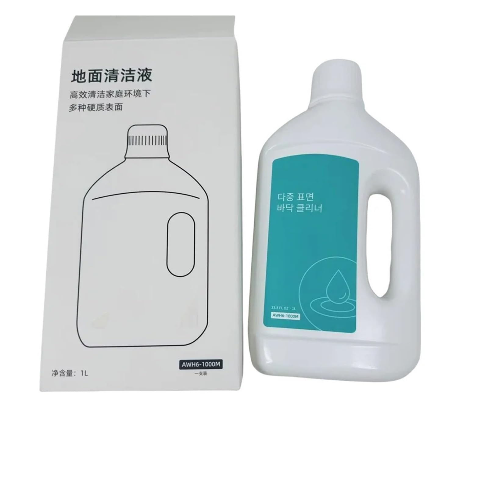 Solución de Limpieza de Pisos de 1 litro, Compatible con Dreame L10s