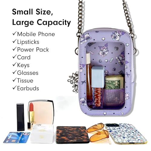 Image of Sonix x Sanrio Phone Pouch - Universal Smartphone Purse and Wallet, Crossbody and Shoulder Bag | Kuromi Pastel Bear