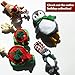 GRRREEN Dog Toys | Holiday Plush Toy Penguin Stuffed Animal for Dogs | Medium Eco Friendly Toy - Easy to Clean and Made from Non Toxic Materials