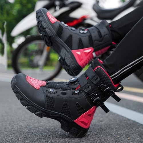 Amazon.co.jp: [WINDUCK] バイクシューズ 厚底 メンズ ライディング