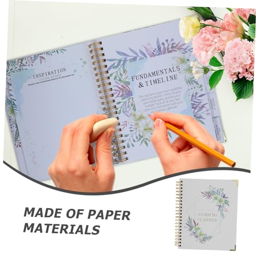 Wedding planner book complet et carnet souvenir de mariage pour future mariée