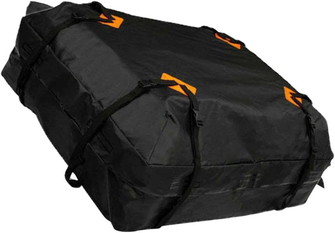 Vehicle Roof Cargo Holder Large Capacity Car Roof Bag with Reinforced Straps Oxford Luggage Carrier for Travel and Outdoor Use