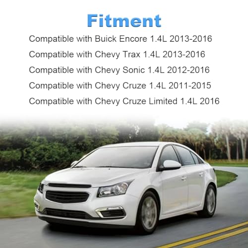 Image of Cylinder Engine Full Head Gasket Set with Head Bolt Compatible with Chevy Trax Sonic Cruze Cruze Limited 2011-2016, Buick Encore 2013-2016 1.4L Turbo Replaces HS54898 HSCV001 HS26540PT-1